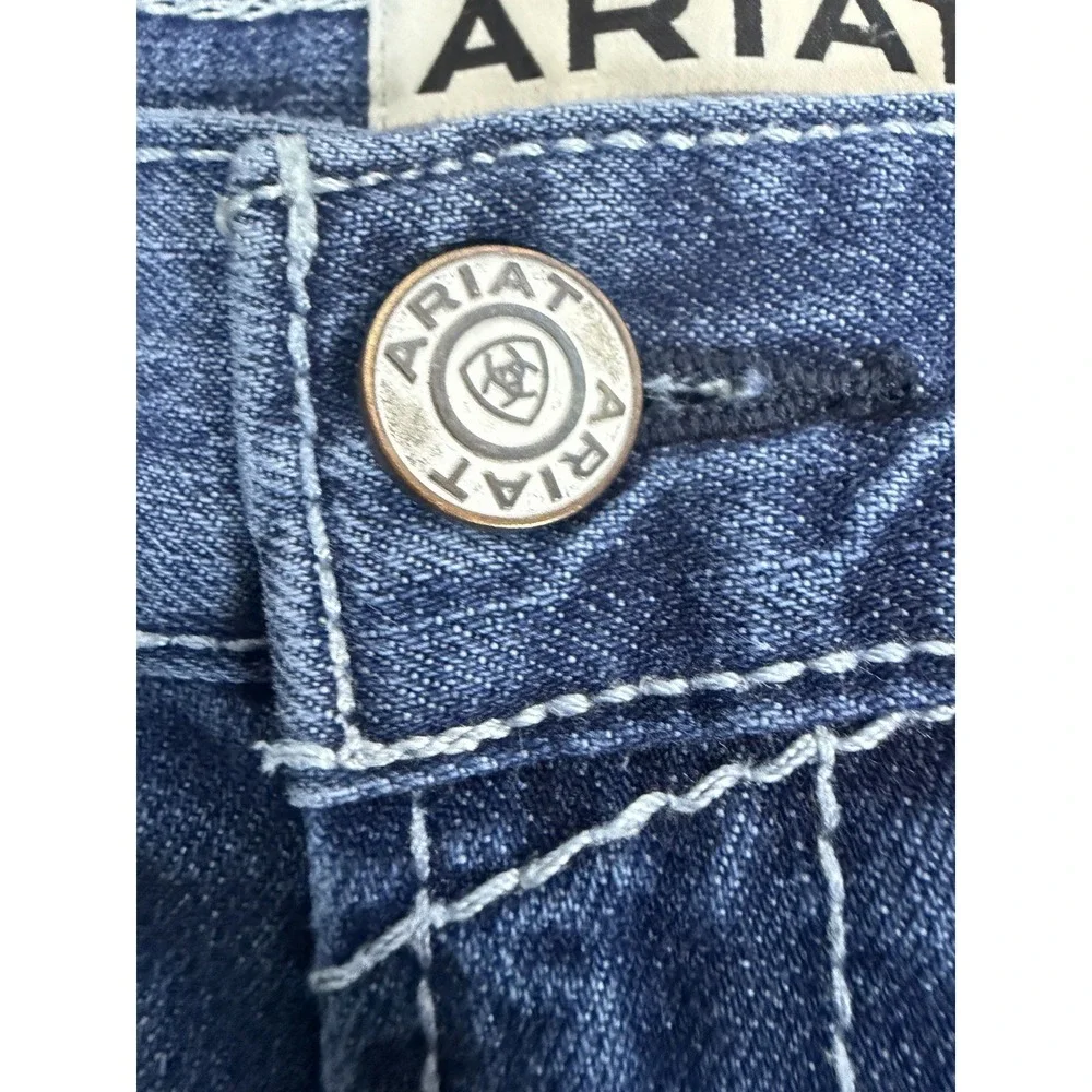 Ariat Mens M4 Low Rise Coltrane Boot Cut Jean 32x34 Blue Western Rodeo